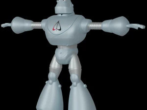 Tin Can Bot 3D Model
