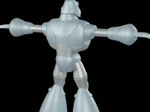Tin Can Bot 3D Model
