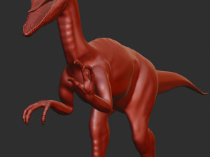 Dilophosaurus 3D Model