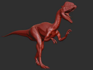 Dilophosaurus 3D Model
