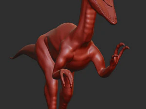 Dilophosaurus 3D Model