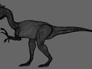 Dilophosaurus 3D 모델