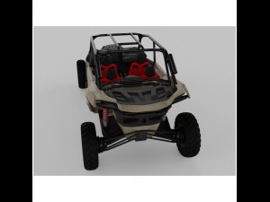 Can Am Maverick 4 seater 3D 模型