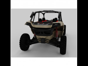 Can Am Maverick 4 seater 3D 模型