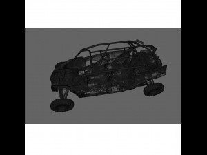 Can Am Maverick 4 seater 3D 模型