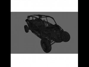 Can Am Maverick 4 seater 3D 模型