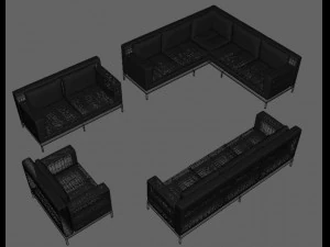 Sofas 3D Model