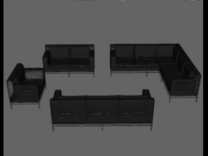 Sofas 3D Model