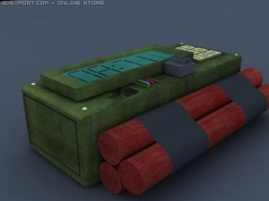 the bomb 3D 모델