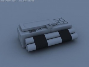 the bomb 3D 모델