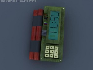 the bomb 3D 모델