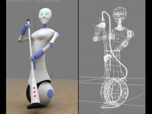cleaning robot 3D Model