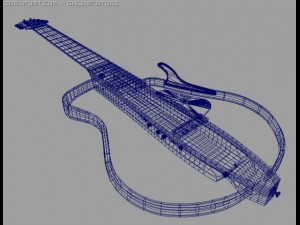 guitar 3D Model
