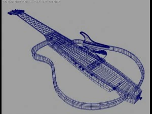 guitar 3D Model
