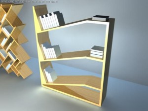 book shelfs Modelo 3D