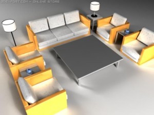 livingroom 3D Модель