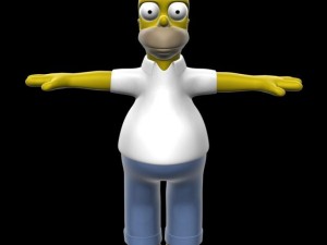 homer simpsons 3d 3D Model