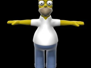 homer simpsons 3d 3D Model