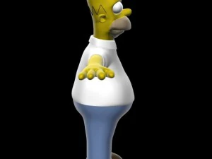 homer simpsons 3d 3D Model