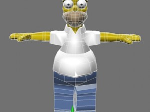 homer simpsons 3d 3D Model