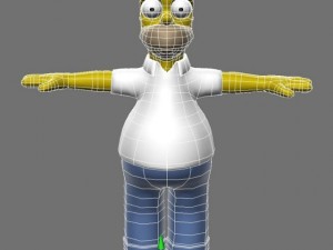 homer simpsons 3d 3D Model