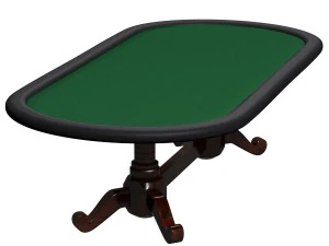 texas holdem table 3D Model