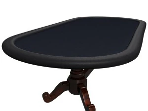table de texas holdem Modèle 3D