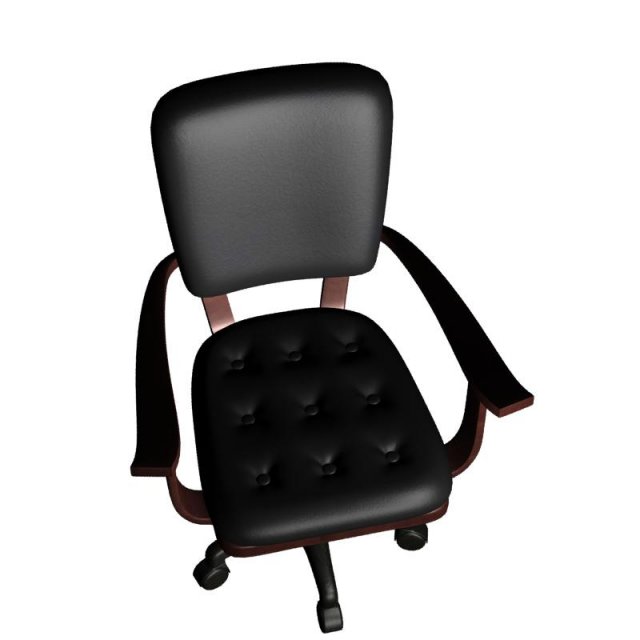 swivel chair 3D Модель .c4d .max .obj .3ds .fbx .stl .blend 