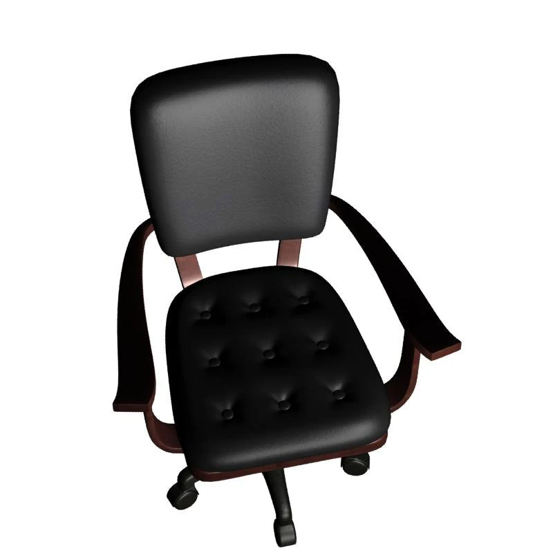 swivel chair 3D Model .c4d .max .obj .3ds .fbx .stl .blend 