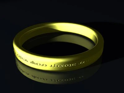 指輪 3Dモデル .c4d .max .obj .3ds .fbx .stl .blend