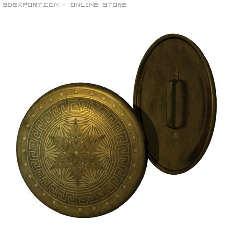 shields 3D Model .c4d .max .obj .3ds .fbx .stl .blend 