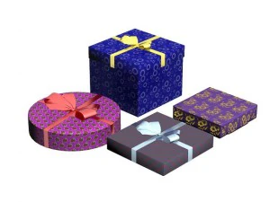 gift boxes 3D Model