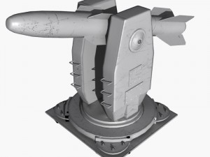 single missile launcher 3Dモデル