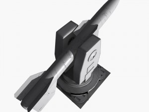 single missile launcher 3Dモデル
