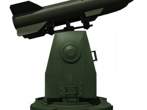 dual missile launcher 3D Модель