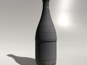 bottle of water 3D Model