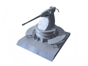 typhoon naval 3D Model