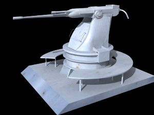typhoon naval 3D Model