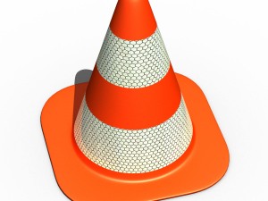 traffic cone Modelo 3D