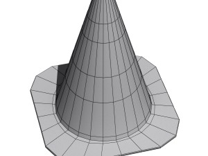 traffic cone Model 3D