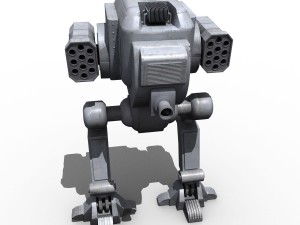 missile mech 3D Модель