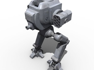 missile mech 3D 모델