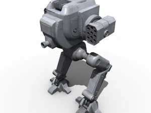 missile mech 3D Model
