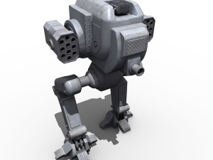 missile mech 3D 모델