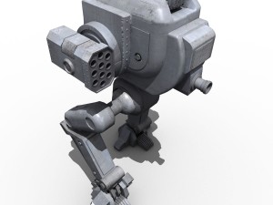 missile mech 3D 모델