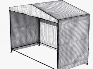 green tent 3D Model
