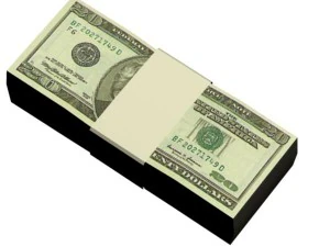 pilha de dinheiro Modelo 3D