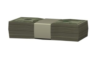 stack of money Modello 3D