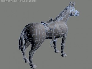 horses Model 3D