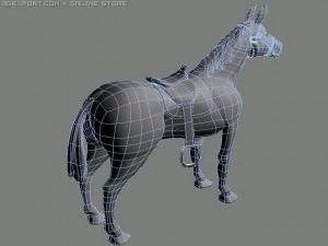 horses 3D Model